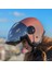 Classy Mat Gold Pembe Kask Gri Cam 3