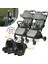 Loret Otomatik Katlanan Kabin Boy Ikiz & Travel Set Bebek Arabası - Green 5