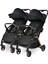 Loret Otomatik Katlanan Kabin Boy Ikiz & Travel Set Bebek Arabası - Black 1