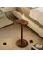 Wood Wooden Ahşap Yan Sehpa 50 cm Ceviz 3