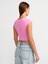 Pamuk ve Modal Karışımlı Crop Top 2