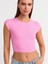 Pamuk ve Modal Karışımlı Crop Top 4