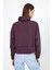 Kadın Norah Mor Yakası Detaylı Regular Fit Sweatshirt 4