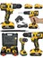 Tekno Trust 58 Volt Darbeli Çelik Madren Extra 35 Parça Usta Setli Şarjlı Akülü Vidalama Matkap 6.0 Ah ve Üstü 2