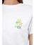 Kadın Summer Beyaz Bisiklet Yaka Yazı Baskılı T-Shirt 3