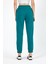 Kadın Paçası Lastikli Orman Regular Fit Basic Eşofman Altı 4