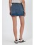 Kadın Alishia Dark Blue Regular Fit Jean Etek 4