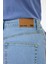 Kadın Wanda Sky Blue Wide Leg Jean Pantolon 4