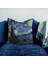The Starry Night Çift Taraflı Kırlent Kılıfı 2 Adet 4