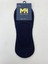 MRHERO Bambu 6'lı Unisex Babet Lacoste Silikonlu Kaymaz Çorap 1074-MH LACİVERT 2