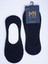 MRHERO Bambu 6'lı Unisex Babet Lacoste Silikonlu Kaymaz Çorap 1074-MH LACİVERT 4