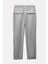 Gri Ayarlanabilir Bel Rahat Kesim Pantolon MG2161 4