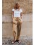Camel Ayarlanabilir Bel Rahat Kesim Pantolon MG2161 2