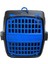 Kedi Köpek Taşıma Sepeti Evcil Hayvan Çantası 30x50 cm Mavi Siyah 2