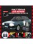 Fiat Tofaş Sis Farı Uyumlu Şimşek Etkili LED Xenon Premium Series H3 1