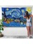 Vincent Van Gogh - Yıldızlı Geceler Duvar Örtüsü - Starry NIGHT-7172 3