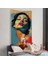 Pop Art Tarzda Güzel Kadın Duvar ÖRTÜSÜ-7709 2