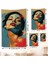 Pop Art Tarzda Güzel Kadın Duvar ÖRTÜSÜ-7709 4