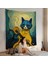 Kedi Doku Duvar ÖRTÜSÜ-8357 2