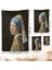Johannes Vermeer - Inci Küpeli Kız Duvar Örtüsü - Girl With A Pearl EARRING-7309 4
