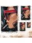 Sigara Içen Pop Art Kadın Duvar ÖRTÜSÜ-7929 4