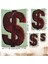 Dolar Işareti Duvar ÖRTÜSÜ-8031 4
