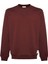 Travis Erkek Yumuşacık Kumaşlı Regular Fit Yuvarlak yakalı Bordo Sweatshirt 1