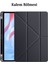 Galaxy Tab S6 Lite P620 2024 Wifi Uyumlu Trifolding Akıllı Uyku Modlu Silikon Tablet Kılıfı 3
