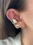 Iri Halka Altın Kaplama Kadın Earcuff Kıkırdak Küpe 5