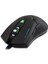 Mercury X8 LED Işıklı 6d 3200DPI Optik Gaming Oyuncu Mouse, Siyah 1