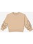 Kız Çocuk Açık Kahve Sweatshirt 5
