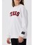 Kız Çocuk Beyaz Sweatshirt 3