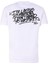 Beyaz Erkek T-Shirt 241D1709_KLJ Regular Sslv Graffıtı 2