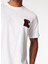 Bisiklet Yaka Baskılı Beyaz Erkek T-Shirt 240M2204100 5