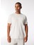 Bisiklet Yaka Gri Erkek T-Shirt UMP24004TS 2