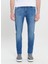 Normal Bel Dar Paça Extra Slim Lacivert Erkek Pantolon ET0100000001 1