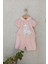 Kuğu Desen Kız Bebek Tulum 3-6-9 Ay 3