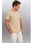 Conner Erkek Oversize Bej T-Shirt 1