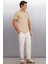 Conner Erkek Oversize Bej T-Shirt 3