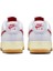 Air Force 1 '07 Leather White Hakiki Deri Sneaker Ayakkabı Beyaz Kırmızı Swoosh 4