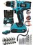 5.5 - 5.9 Ah Pro-Xxc-Line Germany Technology Çift Akülü Şarjlı Matkap 24 Parça 58 Vf 5 Ah Powerblac 3