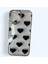 IPHONE 13 Pro Max Siyah Beyaz Renk Kalp Baskılı Sade ve Şık Görünümlü Telefon Kılıfı 1