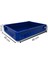 1.Kalite Mavi Hamur Pasası 40x30x7.5 cm - Gıdaya Uygun Plastik Kasa Hamur Kasası 7 Litre 3