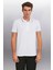 Forestar Erkek Beyaz Polo Yaka T-Shirt 3