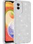 Samsung Galaxy A04 Kılıf Shining Silikon-Gümüş 1