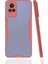 Alan Tech Vivo V21 Kılıf Zore Parfe Kapak-Pembe 1