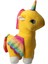 Ithal Kumaş Gökkuşağı Kanatlı Unicorn Pegasus At Figür Peluş Oyuncak Uyku & Oyun Arkadaşı Büyük Boy 3