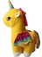Ithal Kumaş Gökkuşağı Kanatlı Unicorn Pegasus At Figür Peluş Oyuncak Uyku & Oyun Arkadaşı Büyük Boy 4