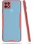 Alan Tech Oppo A15 Kılıf Zore Parfe Kapak-Pembe 1