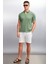 Mathew Erkek Haki Polo Yaka T-Shirt 2